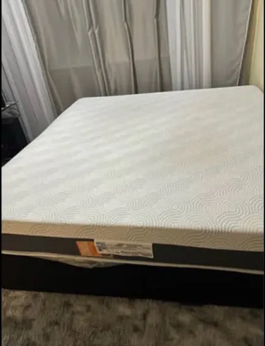Colchão Super King da BF Colchões Sense Ice + Cama Baú