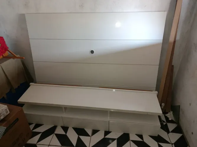 Rack com painel