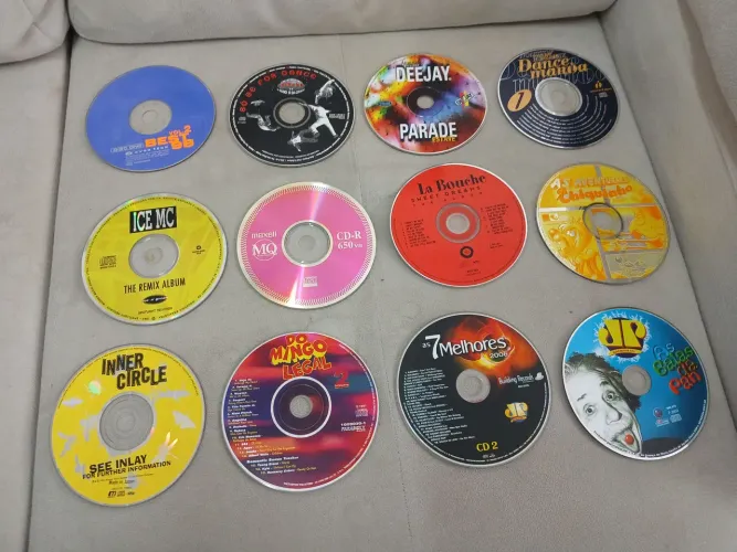Lote de Cds Originais Sem Capa