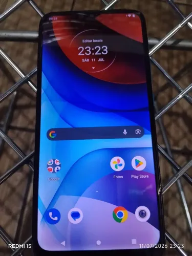 Motorola Moto E7 Power 32GB Azul Metálico - Ótimo Estado (Apenas Aparelho)