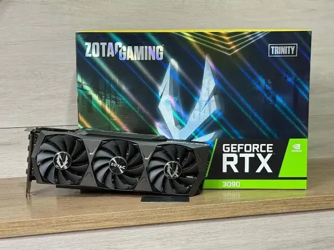 Placa de Vídeo RTX 3090 24Gb Zotac Trinity