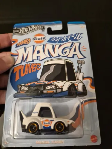 Hot Wheels Tooned Gulf Manga Tuner Novo No Blister