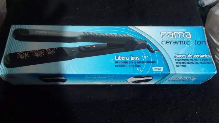 Chapinha FAMA ceramic íon com placas de cerâmica 