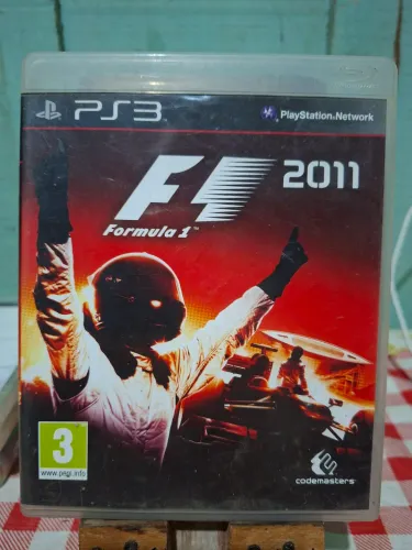 jogo F1 2011 de PlayStation 3 original europeu usado