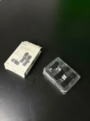 Microfone sem fio Lapela Boya By-v2 Conector Lightning Para Iphone 11/12/13/14