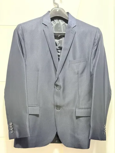 Paletó Masculino Remo Fenut Azul Marinho Tam 48 Slim - Excelente Estado