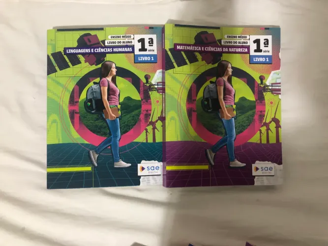 Livros Sae - 1° ano do ensino médio