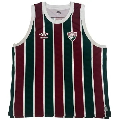 Regata Fluminense Umbro Basquete 2020 Tricolor Tamanho 3GG - Oficial