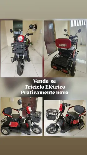 Triciclo elétrico vegmotors modelo 2026 S250 700W