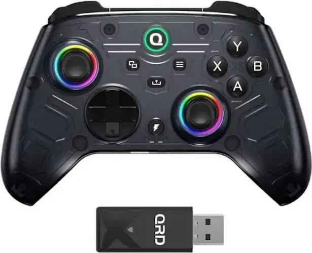 QRD FERROX M5 Wireless Controller for XBOX Series X/S,XBOX ONE, PC,with 2.4Ghz USB Dongle