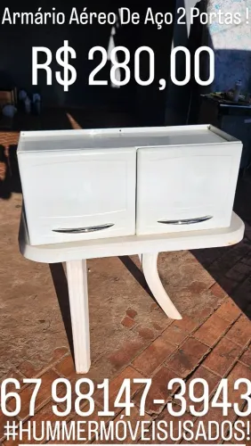 Vende - Se Armário Aéreo De Aço 2 Portas !