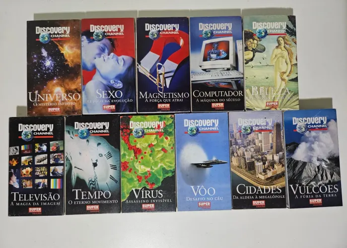 Coleção VHS Discovery Channel