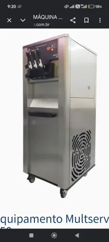 Máquina de sorvete Arpifrio modelo Arp 450 alta produção