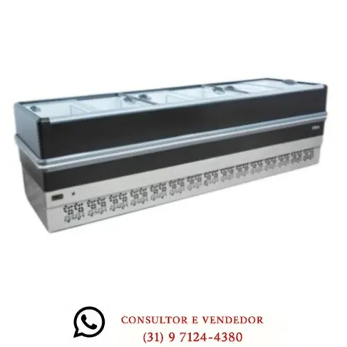 Ilha de Congelados 3 Metros Polar 220v Nova