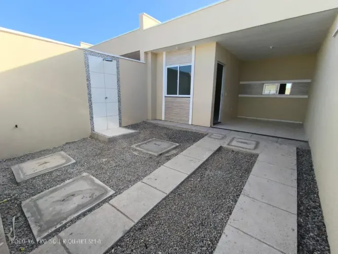 Casa com 2 quartos no bairro Ancuri, próx a Messejana, financiamento pela Caixa Econômica