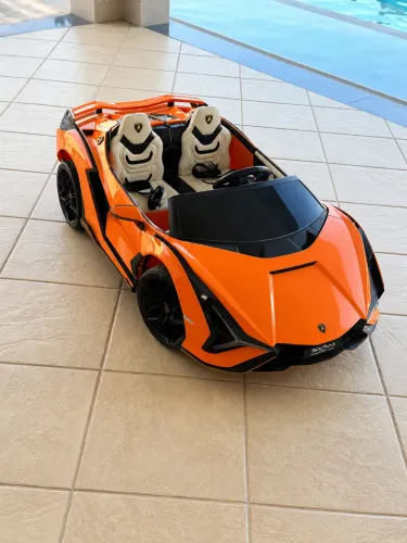 Lamborghini Elétrica 2 Lugares 12V Infantil