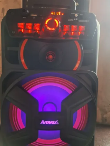 Vende-se Caixa de som 220 w seminova -ACA 221 GIGANTE II Bivolt. 1 Ano de Uso! 