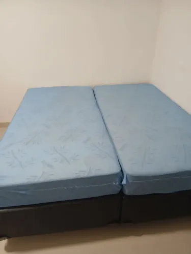 Cama box solteiro pouco usada 190×90