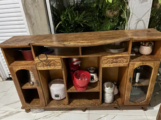 Estante Madeira Maciça em cerejeira