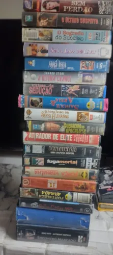 Lote de fitas Vhs