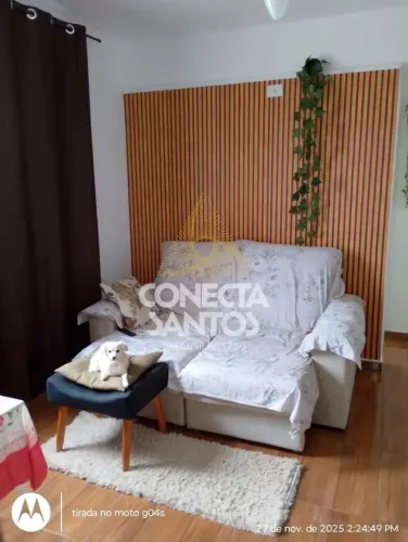Apto 1 quarto Centro S Vicente R$265 mil Cod 1896