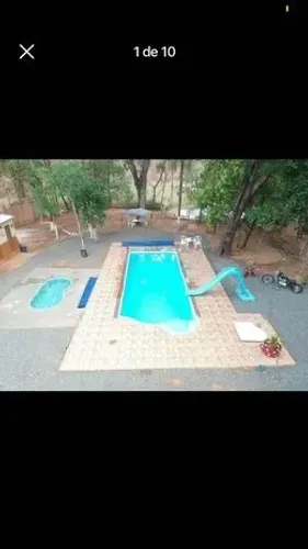Vendo chácara com piscinas barata 300 mil