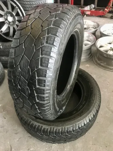 Baixou?02 Pneus aro 17 med. 265/65 r17 AT Hilux Triton Pajero Buggy 