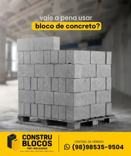 Blocos de crocreto 