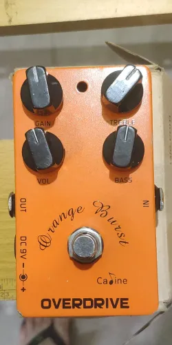 Pedal Caline Cp-516 Orange Burst Overdrive