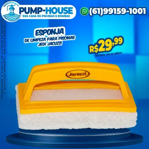 Esponja de Limpeza Para Piscinas JE01 Jacuzzi