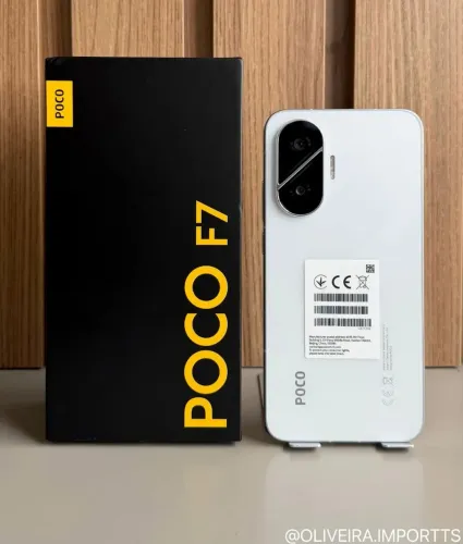 POCO F7 512GB + 12GB RAM - Lacrado com Garantia