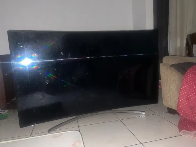 Tv Samsung 65 não funciona a placa hdmi restante normal
