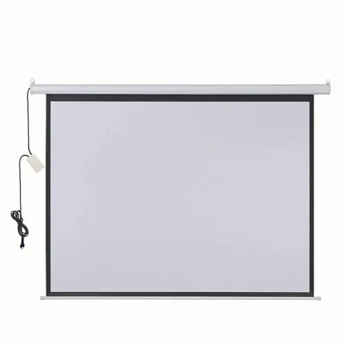 Tela de Projeção Elétrica com Controle 203 X 152cm 4:3 100 Polegadas