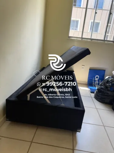 Cama Box Baú Solteiro Blindada - Praticidade e Organização