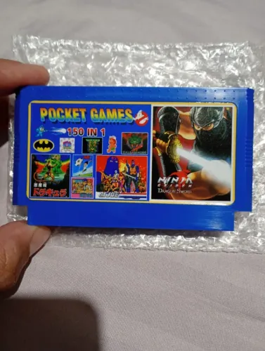 CARTUCHO MULTI JOGOS NES, DYNAVISION, FAMICON. 60 PINOS