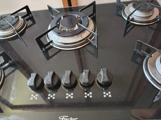 Cooktop Fischer 5 bocas ( tripla chama)