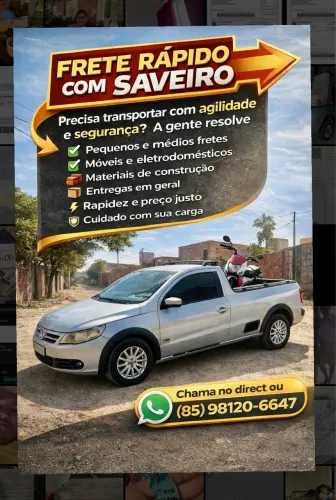     Prestação de Serviços com Carro Utilitário para Empresas