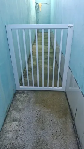 portão de aluminio
