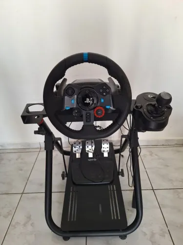 Volante G29 + câmbio + suporte extreme