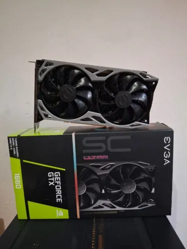 Placa de Vídeo GTX 1660 EVGA SC Ultra 6GB GDDR5