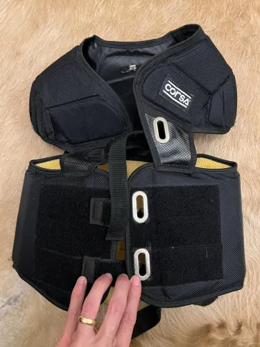 Colete protetor de costela Corsa kart automobilismo