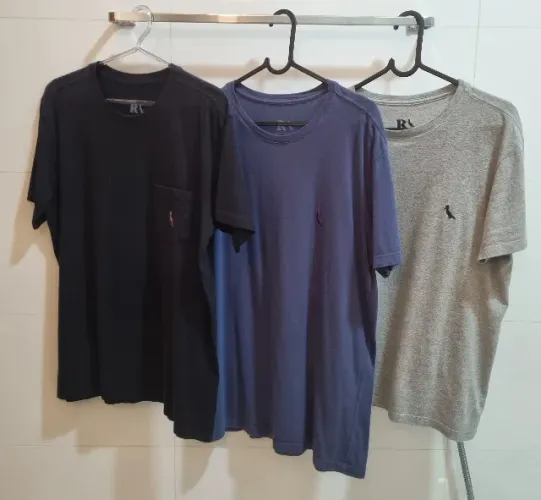 Kit de Camisetas Reserva Básica Algodão - Tamanho P