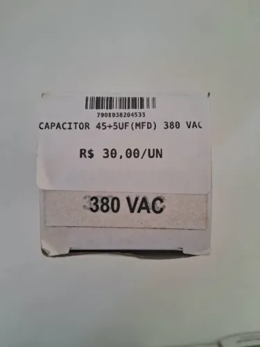 CAPACITOR 45+5UF (MFD) 380 VAC