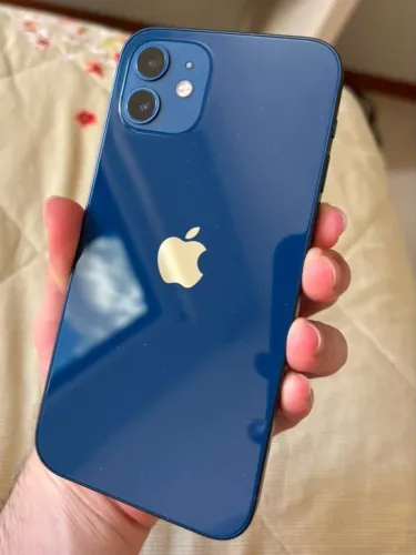 iPhone 12 Azul 64GB - Impecável