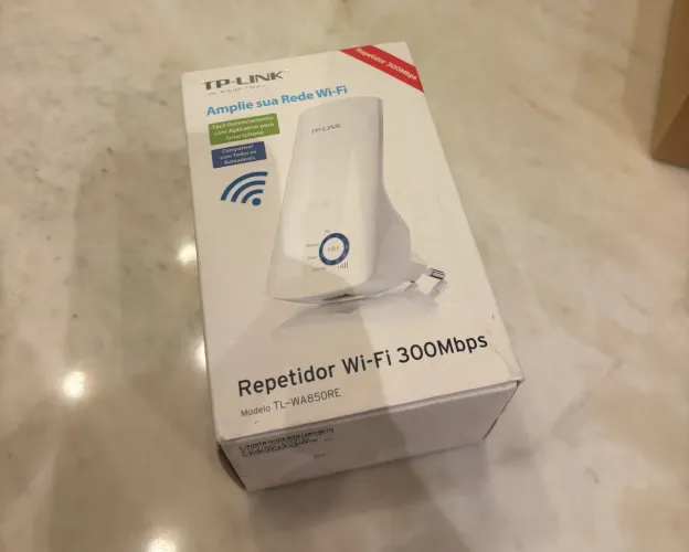 repetidor de sinal Wi-Fi TP-Link TL-WA850RE (300 Mbps)