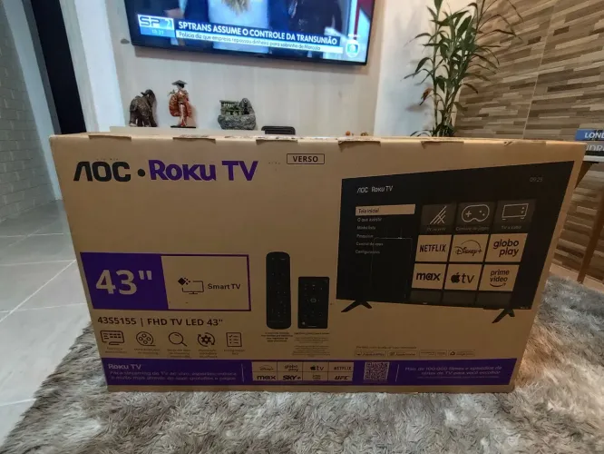 ROKU SMART TV 43"