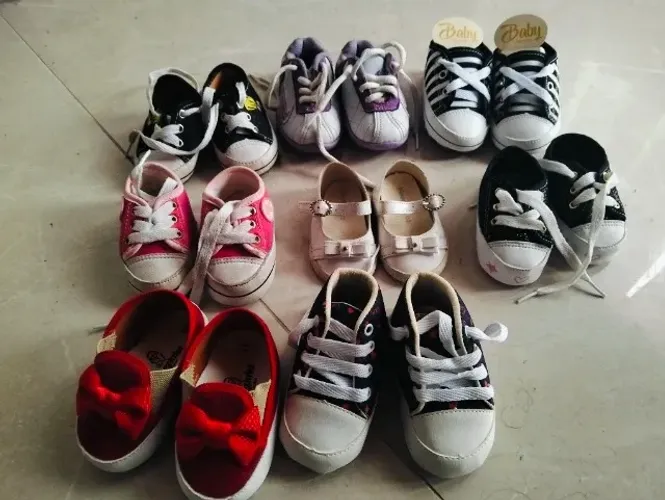 Sapatinhos de bebe menina