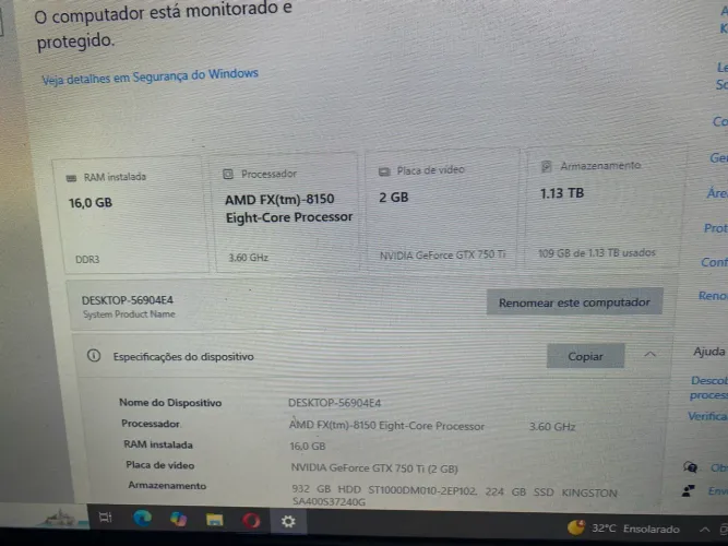 Vendo pc gamer