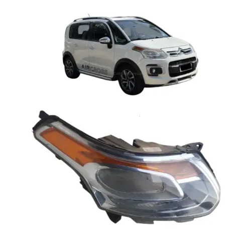 farol direito aircross 2011 2012 a 2015 usado original