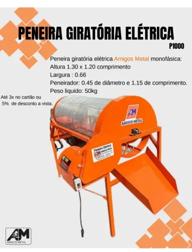 PENEIRA ELÉTRICA PEQUENA